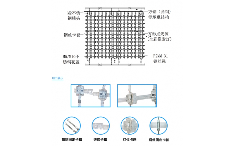 P62.5全彩網格屏，網格軟屏，戶外LED網格屏