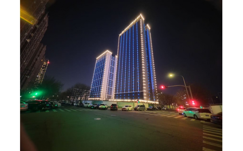 光影織就新地標(biāo)，夜色賦能活力區(qū) —— 臘山河西路 4# 地塊夜景亮化工程解讀
