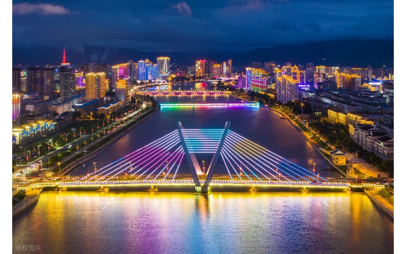 德州亮化工程：光影潤運河，夜展九達(dá)韻