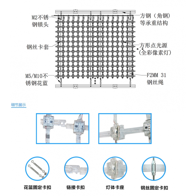 P62.5全彩網(wǎng)格屏，網(wǎng)格軟屏，戶(hù)外LED網(wǎng)格屏
