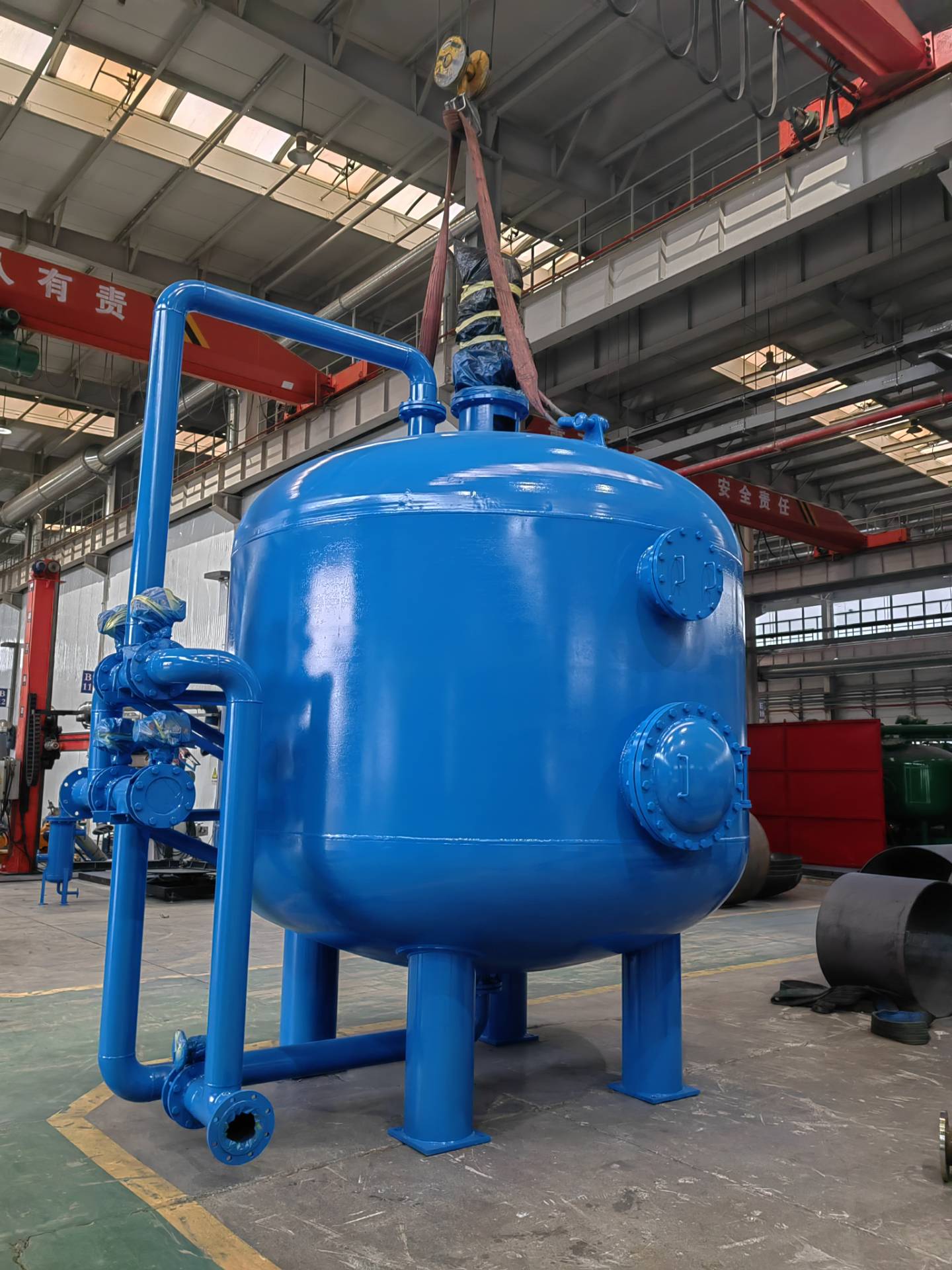 多介質(zhì)過(guò)濾器管路結(jié)構(gòu)的特點(diǎn)！