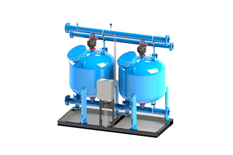 兩罐并聯(lián)全自動(dòng)淺層砂過濾器